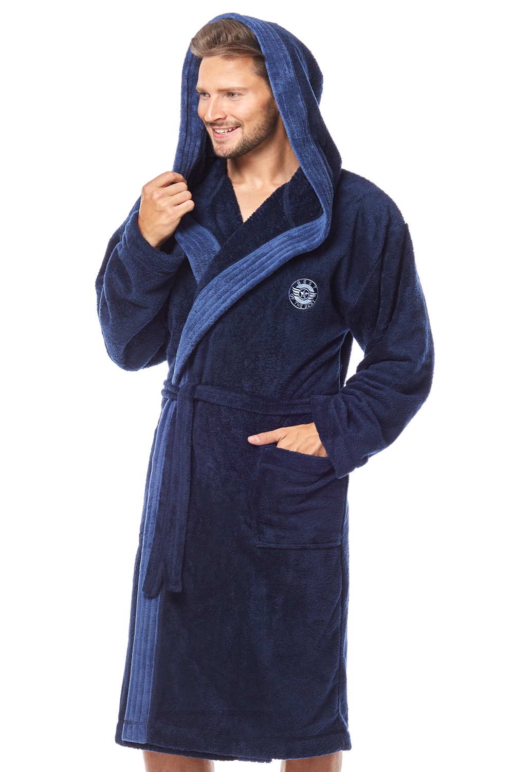 Pánský župan s kapucí George - L§L 