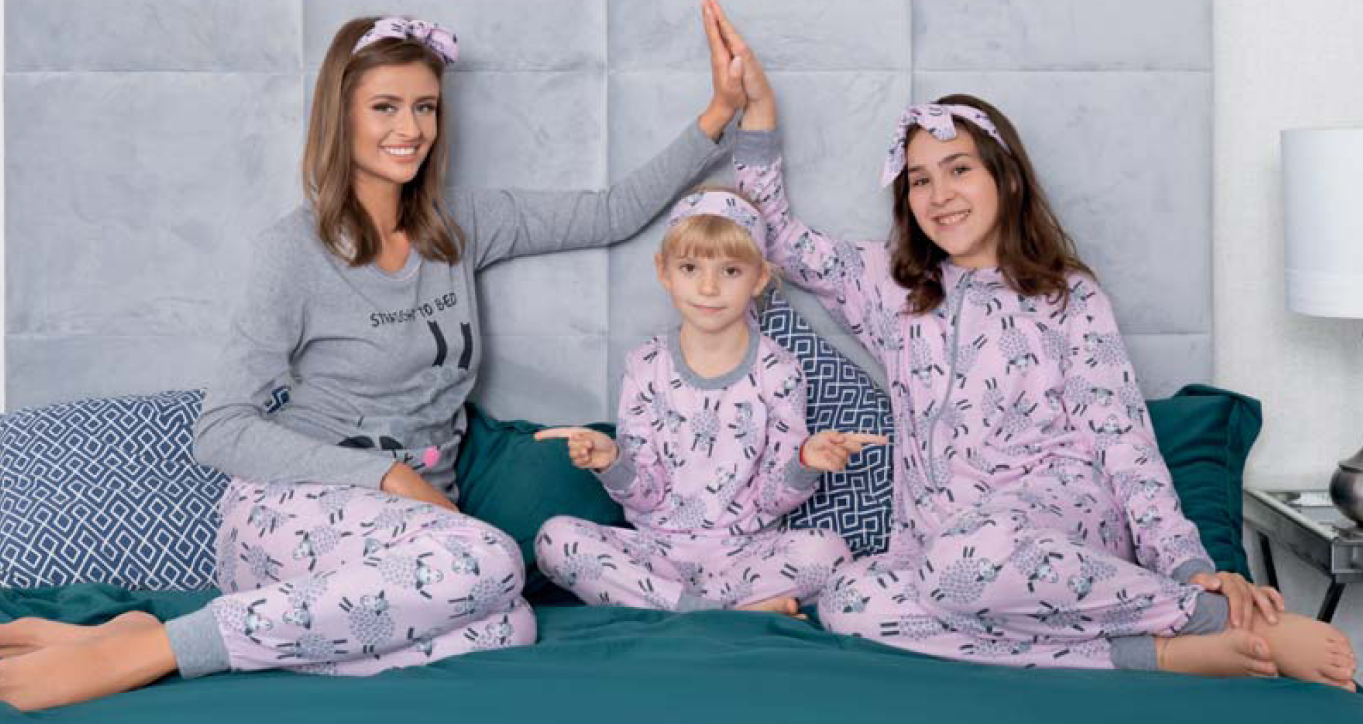 Italian Fashion dívčí overal na spaní Pecora  vel. 86/92