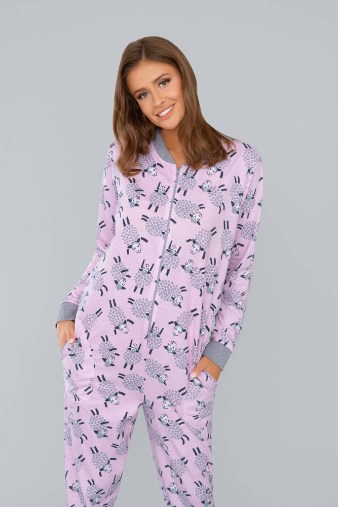 Italian Fashion dívčí overal na spaní Pecora  vel. 86/92