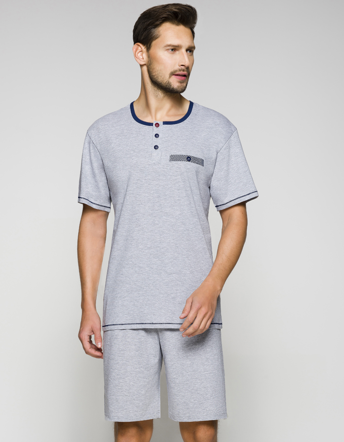 Pánské pyžamo s kraťasy č.557 - Regina 