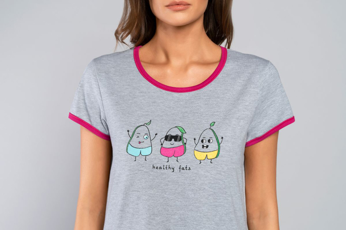 Dámské pyžamo s kraťasy Tabata - Italian fashion