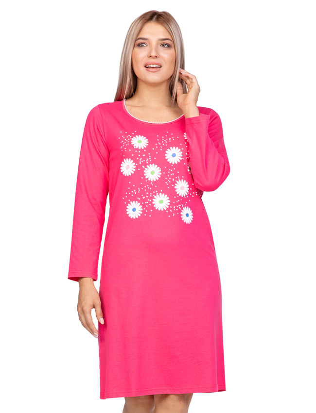 Dámská noční košile s dlouhým rukávem 397 - Regina 