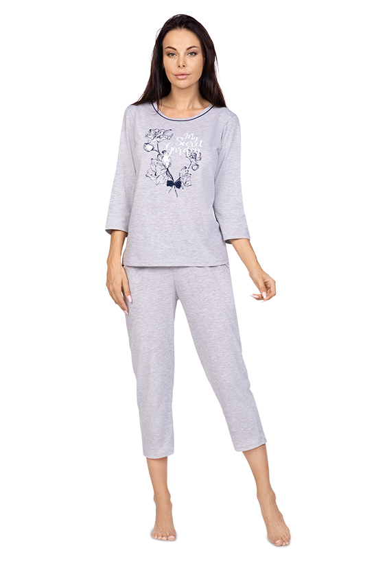 Dámské pyžamo s dlouhým rukávem 972 - Regina