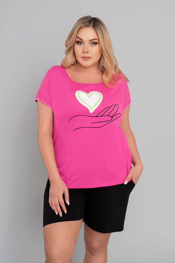 Dámské pyžamo s kraťasy Chiara - Italian Fashion