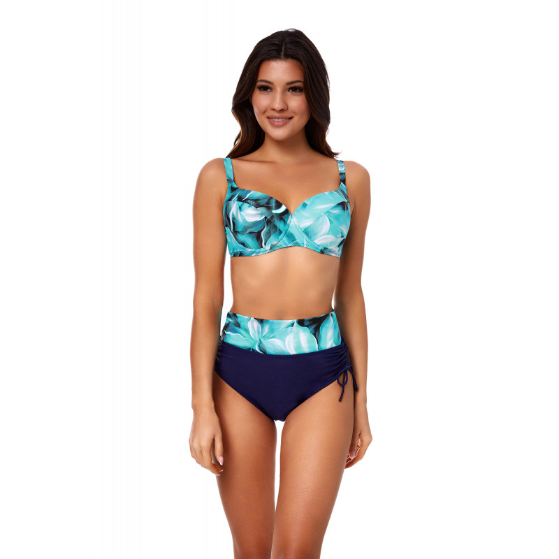 Dámské dvoudílné plavky pro plnoštíhlé D 7214 - Effy 