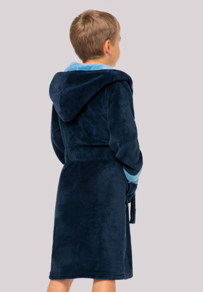 Chlapecký župan Delfino tmavě modrá - Envie