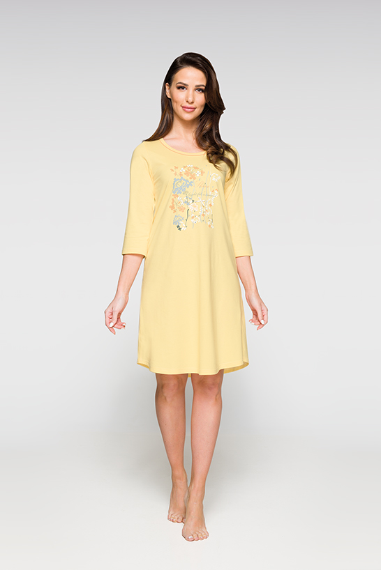 Dámská noční košile s dlouhým rukávem 373 - Regina 