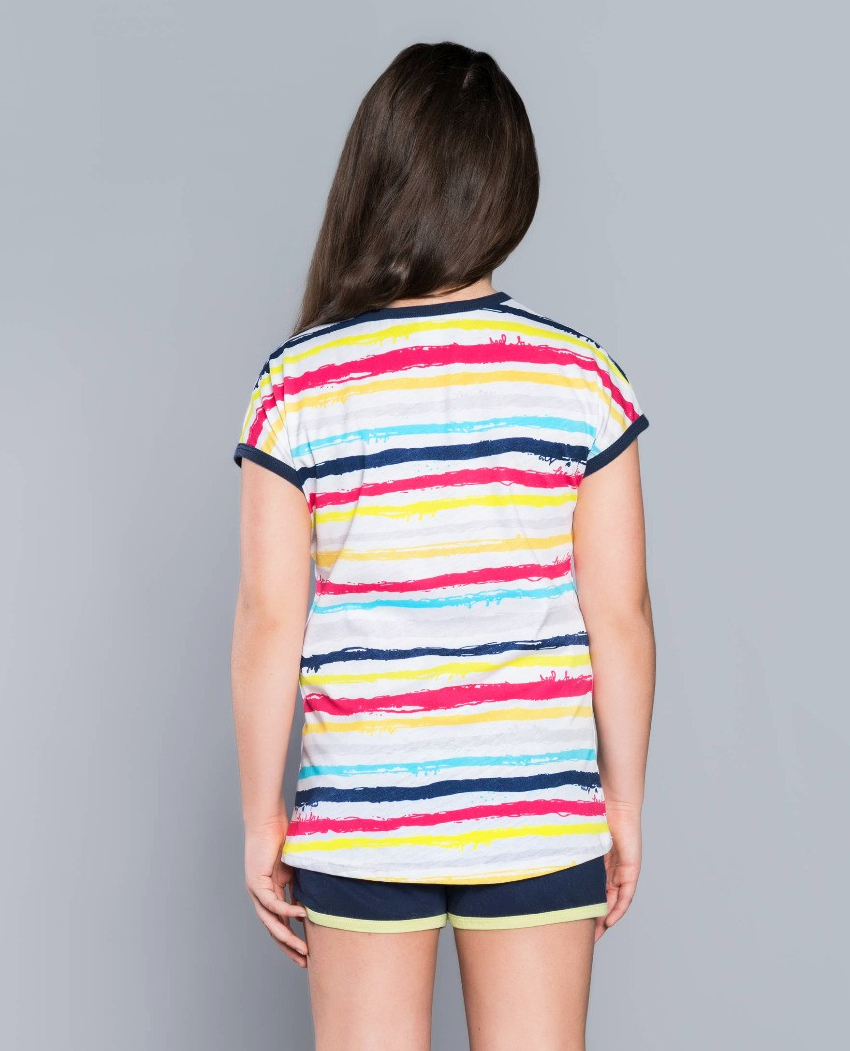 Dívčí pyžamo s kraťasy Suzi - Italian Fashion