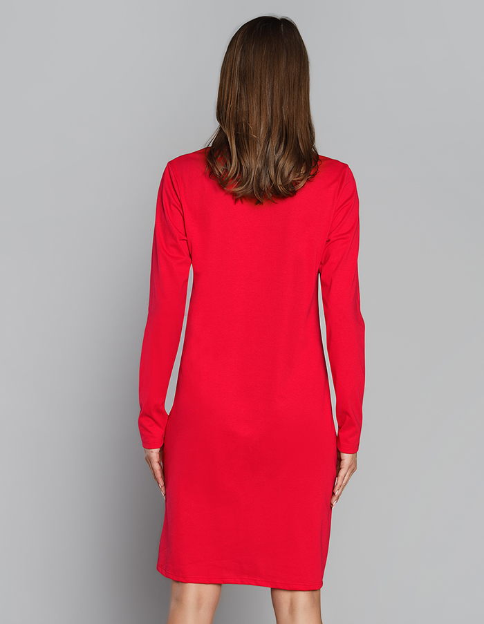 Dámská noční košile s dlouhým rukávem Santa  -Italian Fashion 