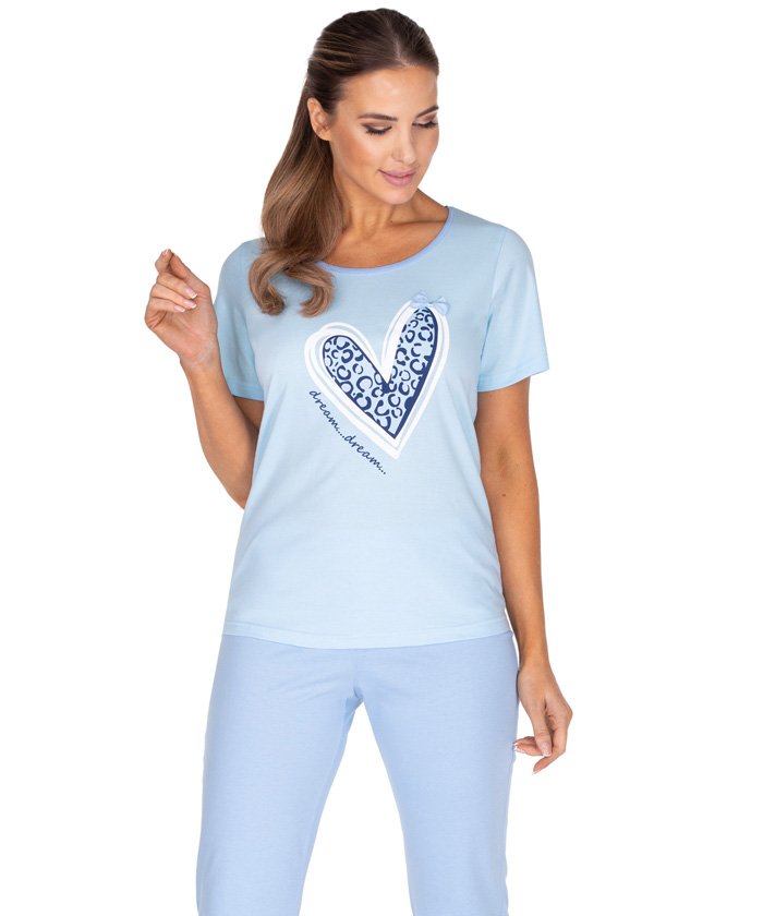 Dámské pyžamo s krátkým rukávem 630 - Regina 