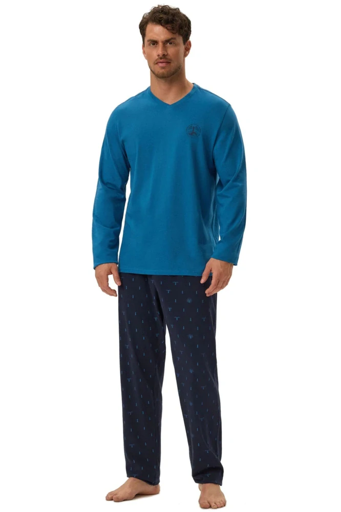 Pánské pyžamo dlouhé Joger 41906 - Henderson