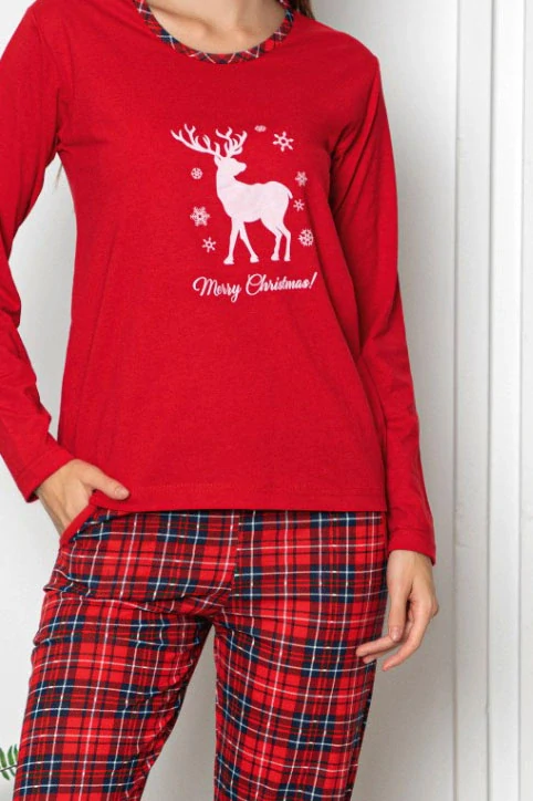 Dámské pyžamo vánoční 11011 - La Penna