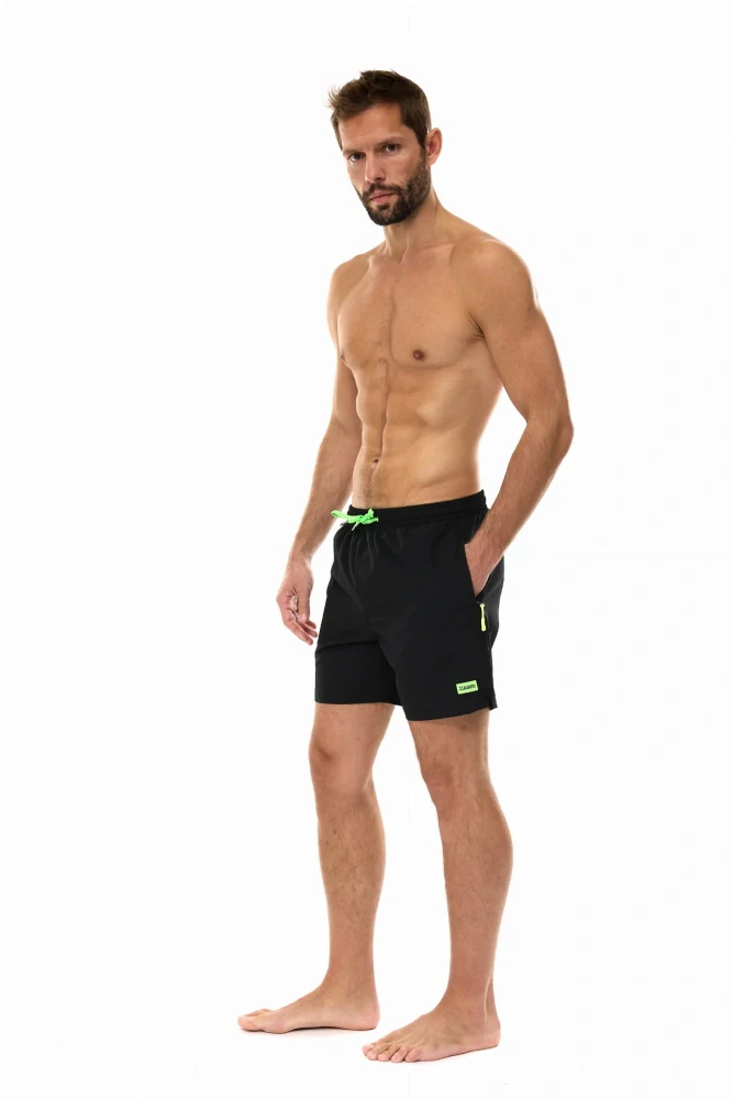 Pánské plavky bermudy 1230 černá, Zagano, vel. XL