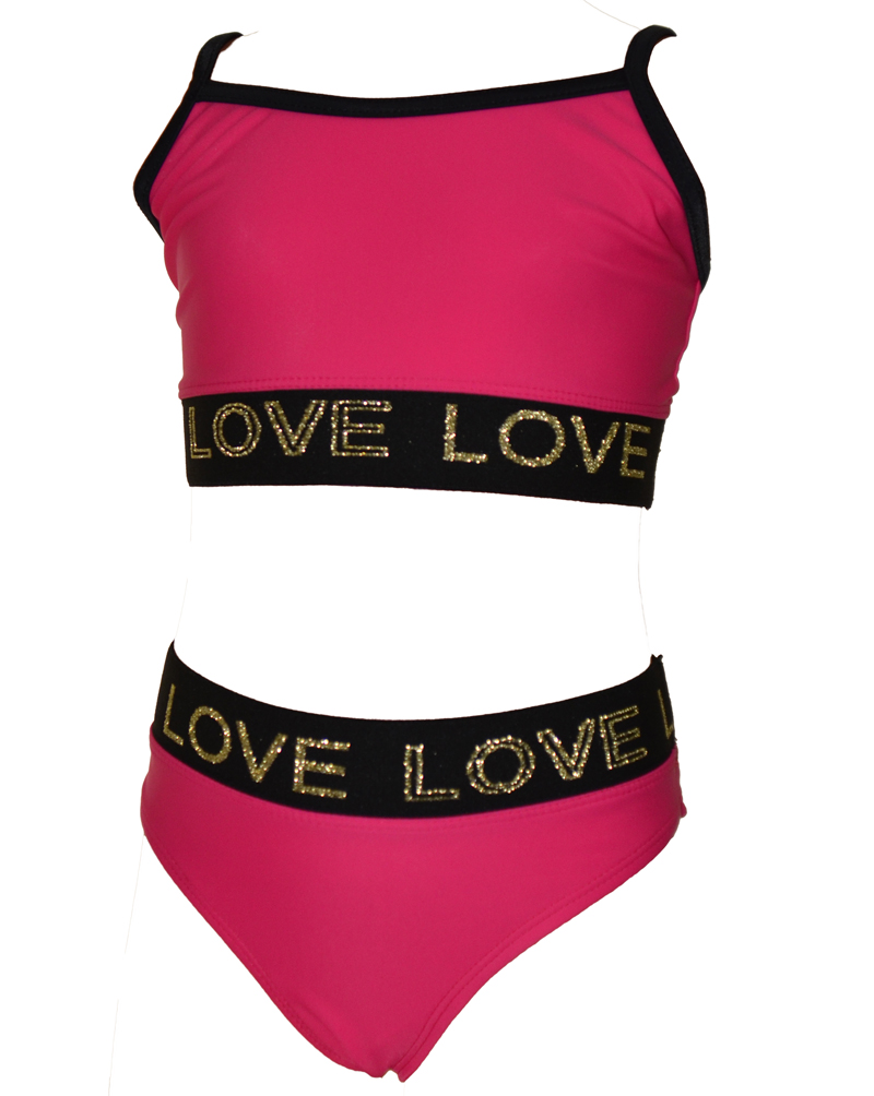 Dívčí plavky sportovní F 8066 - Effy 