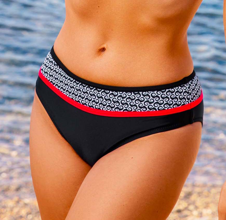 Dámské plavky bez výplně Elvira D 6422 - Effy