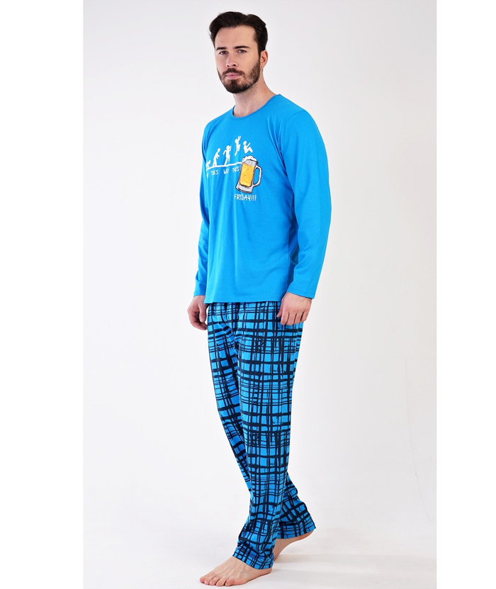 Pánské pyžamo dlouhé Filip - Vienetta Secret