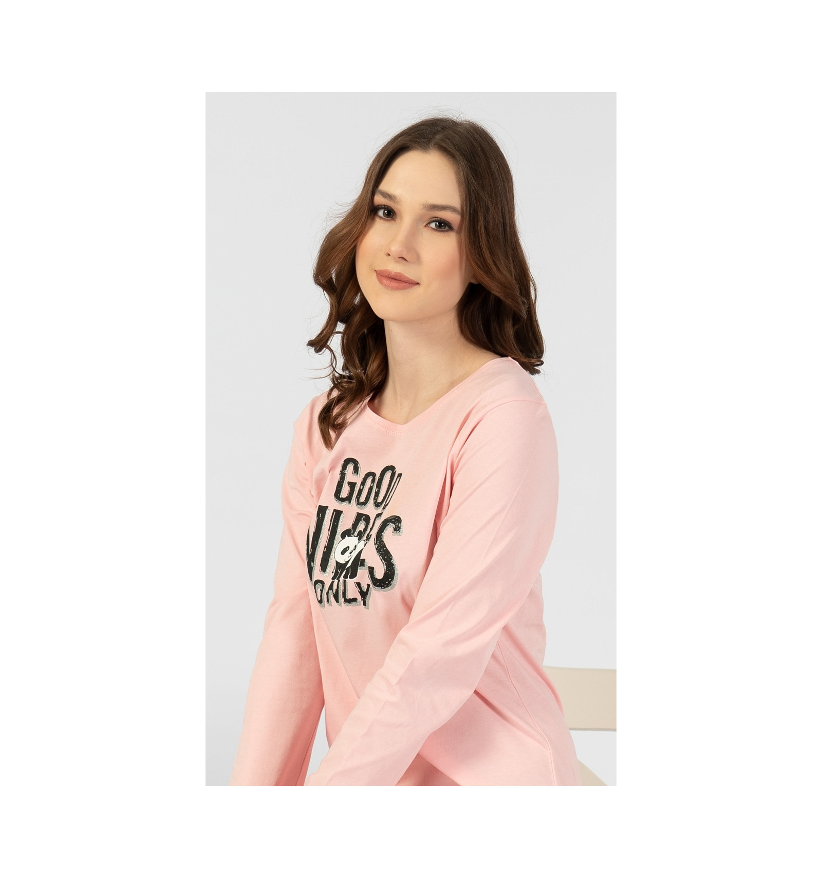 Dámská noční košile Pandy - Vienetta Secret