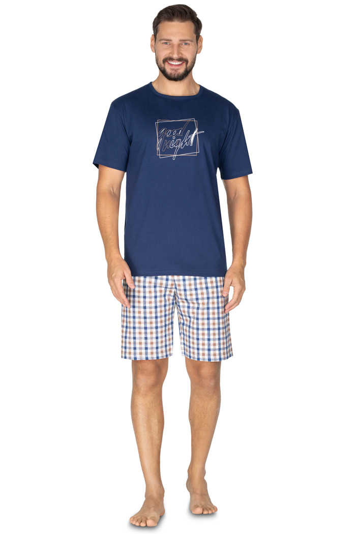Pánské pyžamo s kraťasy 599 - Regina 