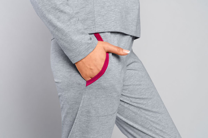 Dámské pyžamo s dlouhým rukávem Tabata - Italian Fashion