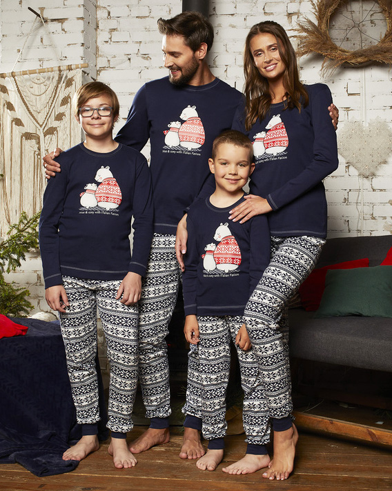 Pánské pyžamo vánoční Arktyka - Italian Fashion