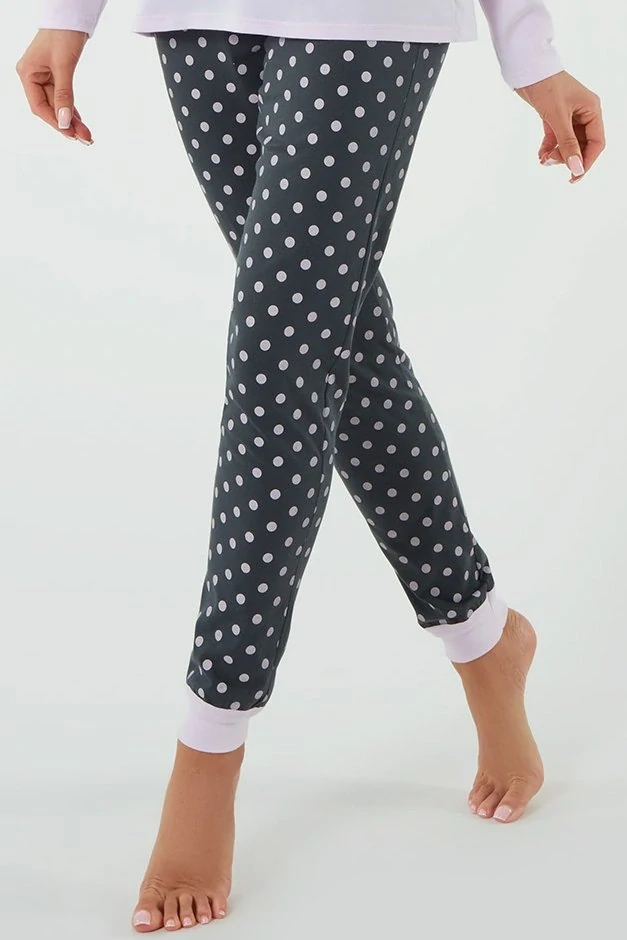 Dámské pyžamo s dlouhým rukávem 140K Dog - Italian Fashion