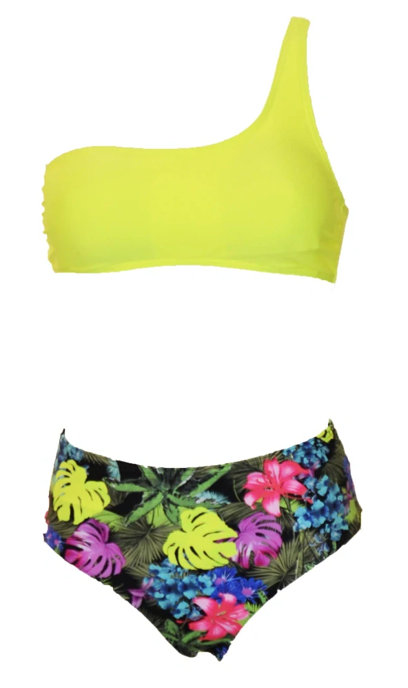 Dámské plavky dvoudílné s vysokými brazilkami B 6404 - Effy  