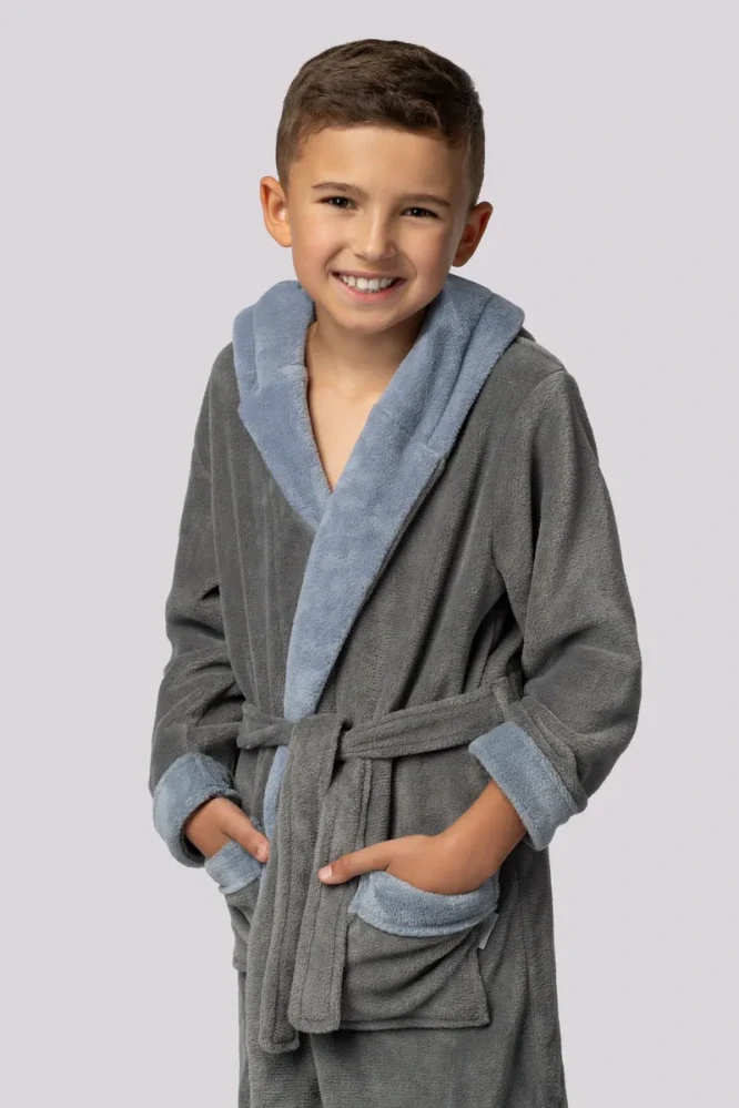 Chlapecký župan Delfino tmavě modrá - Envie