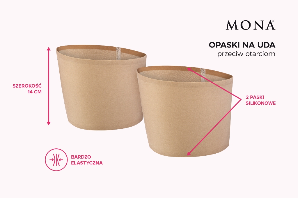 Pásky na stehna Mona