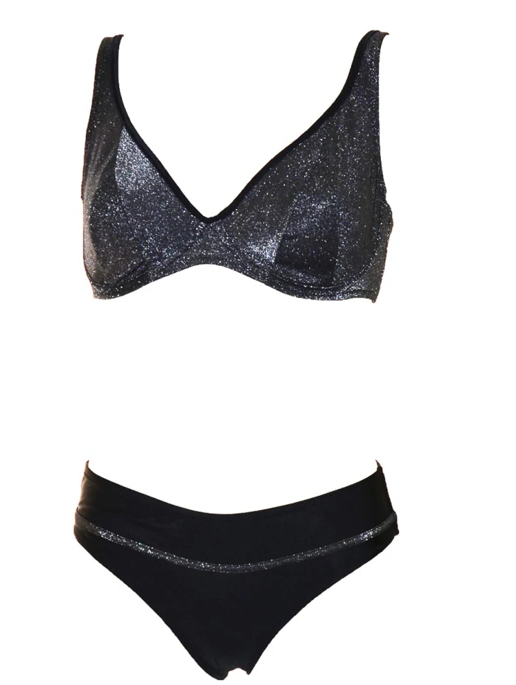 Dámské dvoudílné plavky bez výplně Elvira - Effy